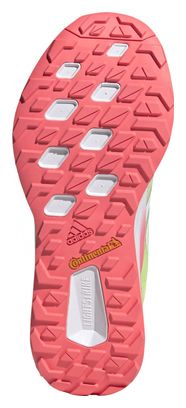 Adidas Terrex Two Flow Yellow Red Womens Trail Shoes