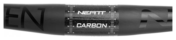 Neatt Oxygen 740 mm 31,8 mm Carbon Stuur Zwart