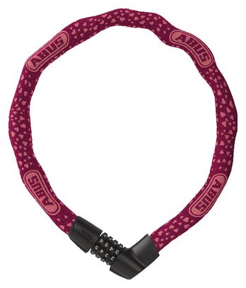 Chaîne Antivol Abus Tresor 1385 / 75cm Rose