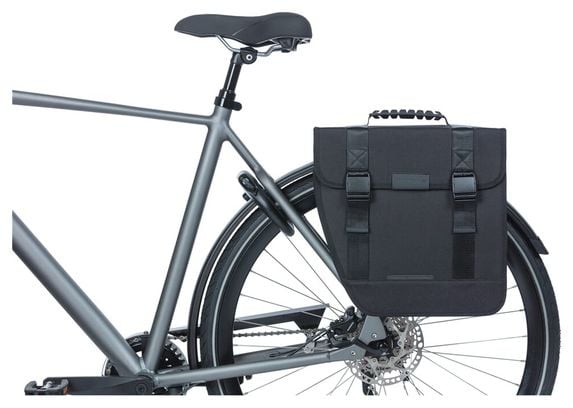 BASIL Pannier Tour Single Left 14 Litres 34 X 14 X 34 Cm - Noir