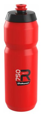 Bidon Polisport r750 rouge bouchon à visser 750ml