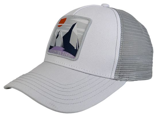 Cappellino BV Sport Trucker Trek Summit Dolomites Grigio