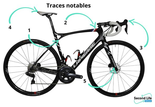 Produit Reconditionné - Vélo Route Lapierre Xelius SL Disque Shimano Ultegra Di2 11V Team-Groupama FDJ 2021