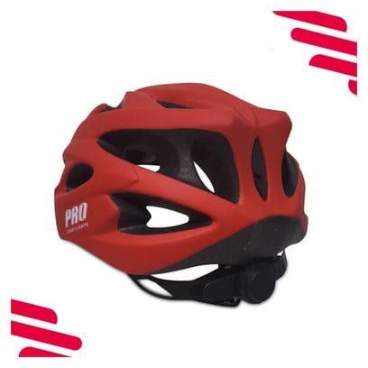 Casque de Vélo Hommes/Femmes Rouge mat