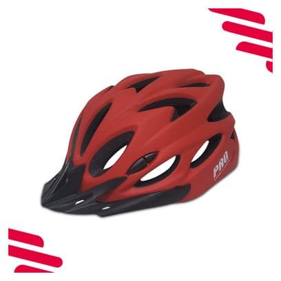 Casque de Vélo Hommes/Femmes Rouge mat