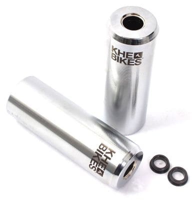 BMX PEGS PRO CNC ADULTE CHROME 10MM/14MM KHEBIKES