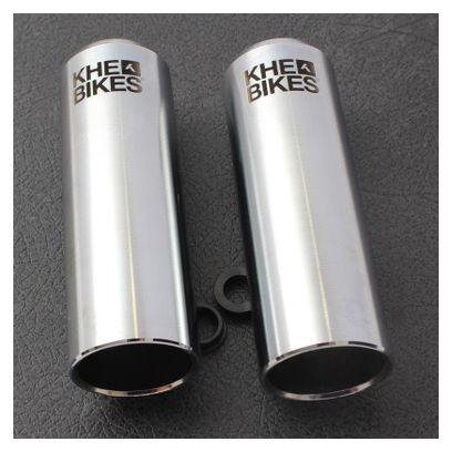 BMX PEGS PRO CNC ADULTE CHROME 10MM 14MM KHEBIKES Alltricks