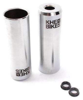 BMX PEGS PRO CNC ADULTE CHROME 10MM/14MM KHEBIKES