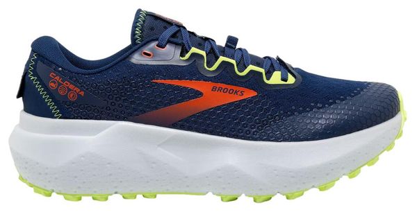 Brooks Caldera 6 Blue Red Green Men's Trail Shoes