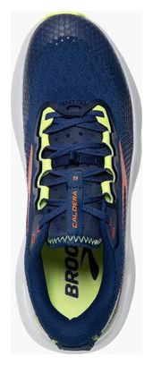 Brooks Caldera 6 Blue Red Green Men's Trail Shoes