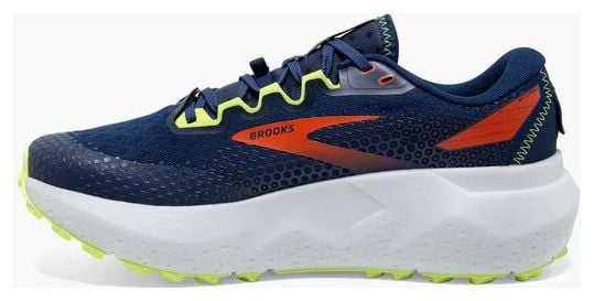 Brooks Caldera 6 Blue Red Green Men's Trail Shoes