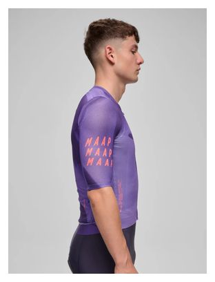 Maap Privateer Payson McElveen Pro 3.0 Short-Sleeve Jersey, Purple, Men's