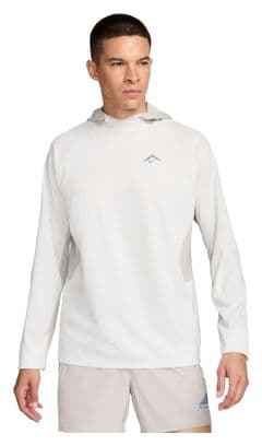 Nike Trail Dri-Fit UV Hoodie White Homme
