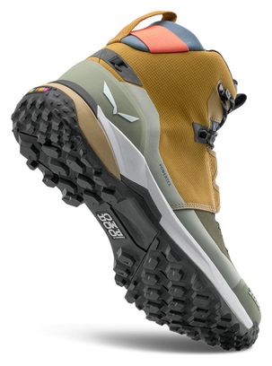 Salewa Puez Mid Powertex Wanderschuhe Braun/Grau