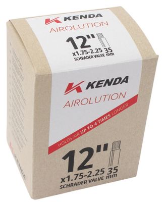 Fahrradschlauch KENDA Airolution 12,5 Zoll mit AV