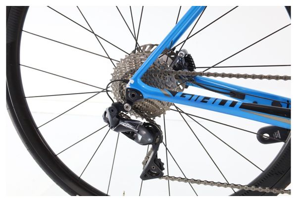 Produit reconditionné · Giant TCR Advanced Carbone Di2 11V · Bleu / Vélo de route / Giant | Bon état