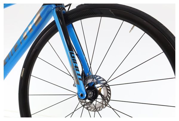 Produit reconditionné · Giant TCR Advanced Carbone Di2 11V · Bleu / Vélo de route / Giant | Bon état