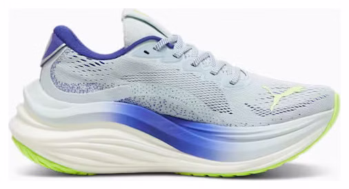 Chaussures Running Puma MagMax Nitro Bleu/Vert Femme