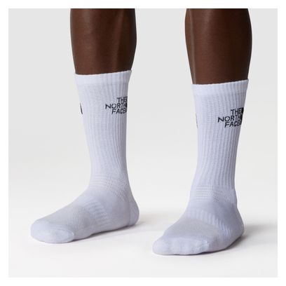 3 paia di calzini The North Face Multi Sport Bianco