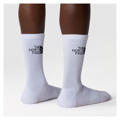 3 paia di calzini The North Face Multi Sport Bianco