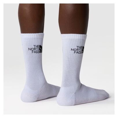 3 Pairs of The North Face Multi Sport Socks White