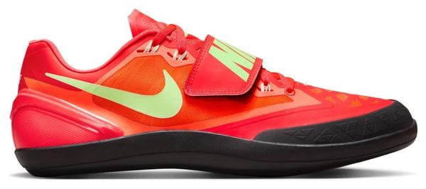 Nike Zoom Rotational 6 Rood/Groen Heren Track &amp; Field Schoenen