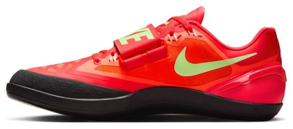 Chaussures d'Athlétisme Nike Zoom Rotational 6 Rouge/Vert Homme