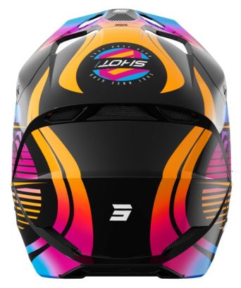 Casque Integral Shot Furious Enfant Miami Orange Brillant
