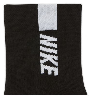 Calzini (x2) Nike Multiplier Nero Unisex