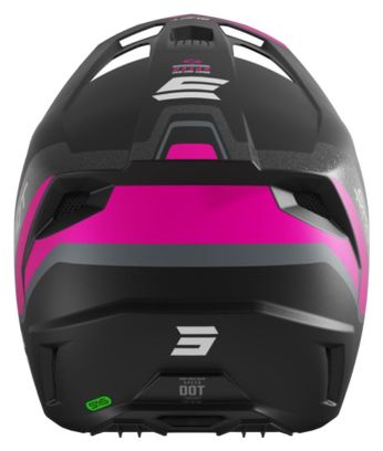 Casque Intégral Shot Speed Atomic Noir Rose Mat