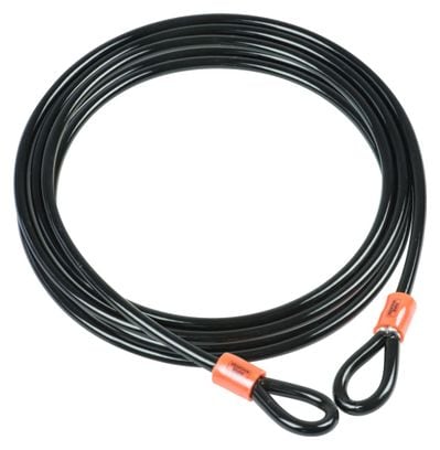 BURG-WÄCHTER Câble de sécurité en spirale 10 m Noir
