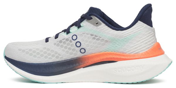 Chaussures Running Saucony Endorphin Speed 5 Blanc/Bleu/Orange Femme