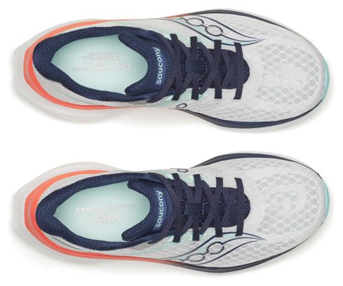 Chaussures Running Saucony Endorphin Speed 5 Blanc/Bleu/Orange Femme