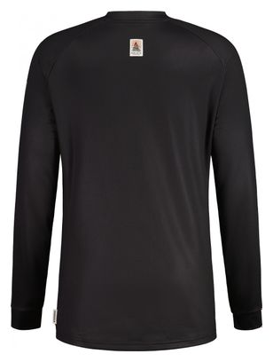 Langarmtrikot Maloja GaderM. Schwarz
