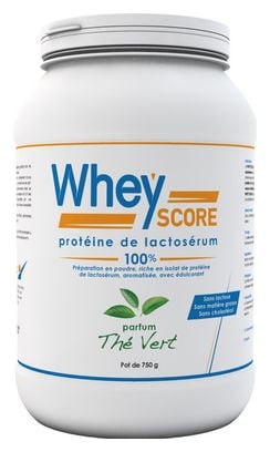 Hydrascore Whey'Score Protein Drink Grüntee 750g