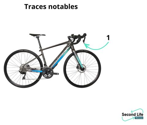 Produit Reconditionné - Vélo de Route Électrique Sunn Volt S1 Shimano 105 11V 250 Wh 700 mm Gris Mat/Bleu 2019