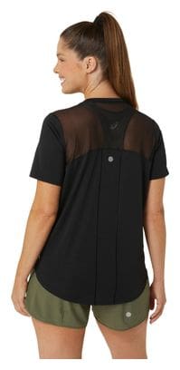 Maillot manches courtes Femme Asics Road Noir