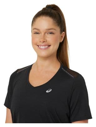 Maillot manches courtes Femme Asics Road Noir