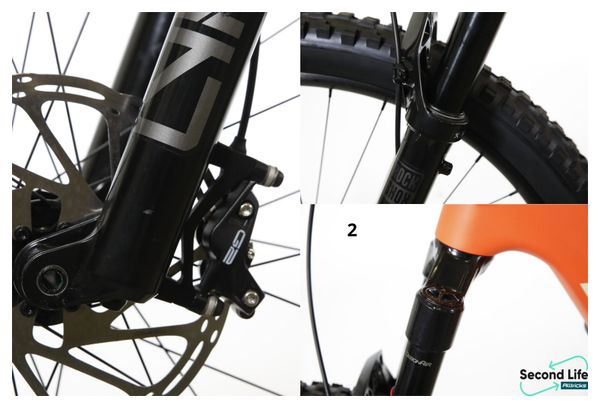 Refurbished Produkt - Mountainbike All-Suspension Santa Cruz Bronson Carbon C Sram NX Eagle 12V 29''/27.5'' (MX) Orange Lachs