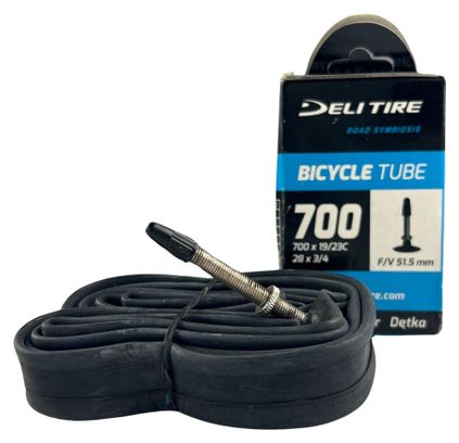 Chambre à air  DELI TIRE FV Presta  28" dans une boîte