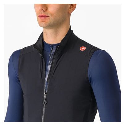 Gilet Coupe-Vent Castelli Espresso Noir