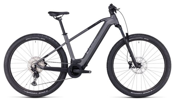 Cube Reaction Hybrid Race 625 MTB rígida eléctrica Shimano Deore/XT 12S 625 Wh 29'' Gris metálico 2023