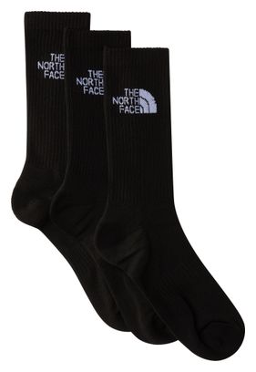 3 Paires de Chaussettes The North Face Multi Sport Noir