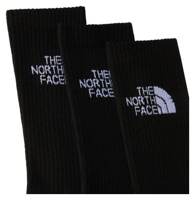 3 Paires de Chaussettes The North Face Multi Sport Noir