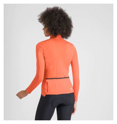 Chaqueta Sportful Fiandre Naranja Claro para mujer