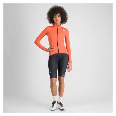 Chaqueta Sportful Fiandre Naranja Claro para mujer