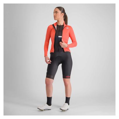 Chaqueta Sportful Fiandre Naranja Claro para mujer