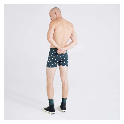 Set van 2 Saxx Ultra Super Soft Boxershorts Zwart/Groen