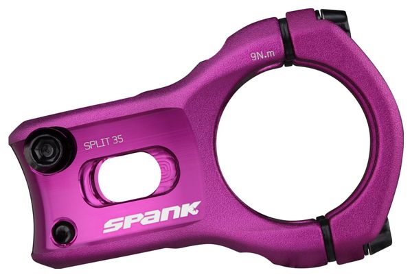 Potence Spank Split 35 mm 0° Violet