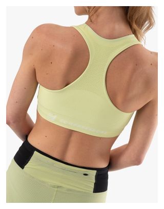 Brassière Compressport FeelFree Seamless Bra Vert